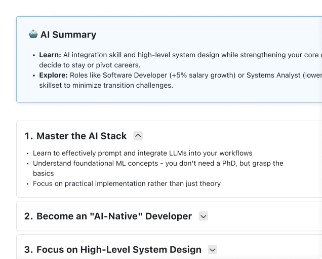 Know exactly what skills to learn next